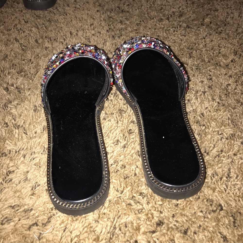 Multicolor Crystal Slides - Picture 3 of 4